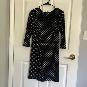 Ann Taylor Petite Polka Dot Dress